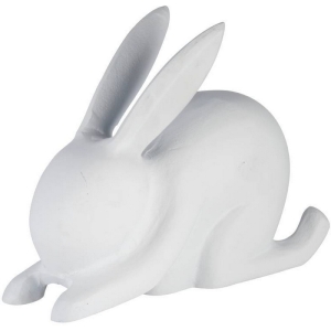 Статуэтка Заяц Eglo Marovato 427286 L150, B55, H115, алюминий, белый