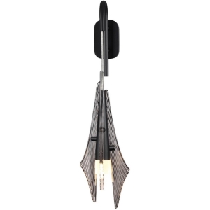 Бра Odeon Light Afalina 5442/6WL черный/дымчатый/металл/стекло/акрил LED 6W 3000K