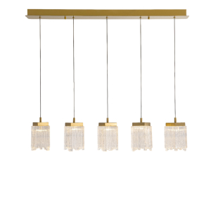 Подвесной светильник MD25020403-5B2 Satin gold