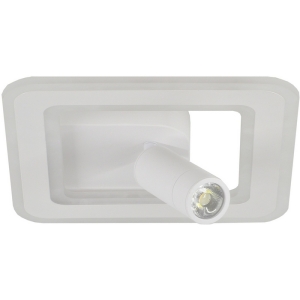 Настенно-потолочный светильник со спотом Escada 20021SMA/01LED SWH LED 45W 4000K белый