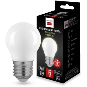 Светодиодная лампа E27 6W 2700K White От By ImperiumLoft Lf-254 243800-26