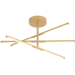 Потолочная люстра на штанге Crystal Lux LARGO PL32W D730 GOLD