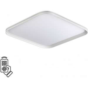 Потолочный светильник Sonex Beta 7750/95L металл/PMMA/белый LED 95Вт 3000-6000К 495х495 пульт ДУ
