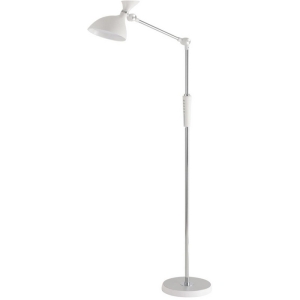 Торшер светодиодный с выключателем Lumion Horsa 8330/15FL белый, металл/пластик LED 15W 3000/4000/6000K 220V ССТ/диммер