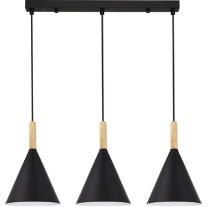 Светильник подвесной Evoluce Arket SLE1255-403-03 Черный/Черный E27 3*40W