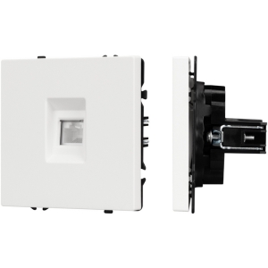 Механизм компьютерной розетки SCT-NOBE-MPC1-SFPL-WH (RJ-45, CAT6) (Arlight) 054304