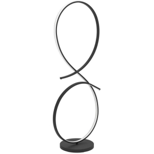 Светодиодный торшер Eglo Serpins 901271 20W(LED), алюминий, сталь, черный, пластик, белый, 3000K