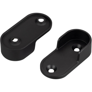 Держатель настенный WARDROBE-1930 BLACK (Arlight, Металл) 054951