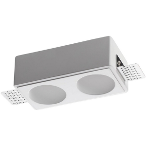 Светильник встраиваемый под покраску Novotech Cail 371012 белый IP20 GU10 2*50W 220-240V