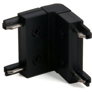 Коннектор угловой Elektrostandard Flat Magnetic внутренний для накладного шинопровода (черный) 85002/00