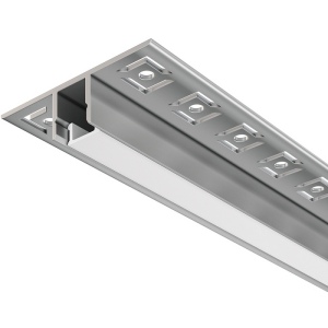 Алюминиевый профиль встраиваемый для светодиодной ленты Maytoni Led strip ALM-5313B-S-2M