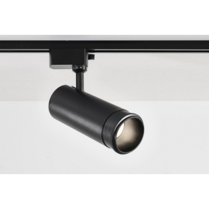 Трековый светильник однофазный светодиодный 30W 220V Crystal Lux CLT 0.31 021 BK 3CCT ZOOM