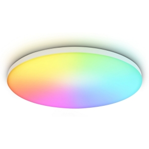 Потолочный светильник RGB влагозащищенный светодиодный с пультом и управлением смартфоном (ночной режим, таймер) WiFi Ambrella ORBITAL FZ2002 (Умный дом, Алиса)