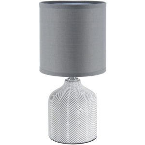 Настольная лампа Lumion Inina 8176/1T серый, керамика/текстиль E14 1*40W 220V