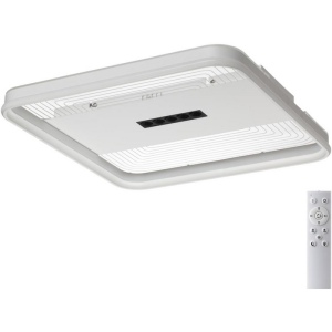 Потолочная люстра Sonex Solar 7664/110LS пластик/белый LED 110Вт 3000-4000-6000K 480х480 IP20 пульт ДУ