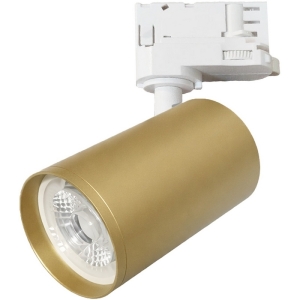 Трековый светильник трехфазный золотистый GU10 1*50W 220V ST Luce Trace ST692.202.01