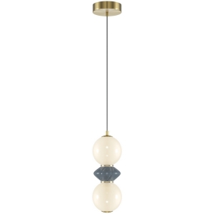 Подвесной светодиодный светильник из бусин Maytoni Brosche MOD362PL-L10GR3K