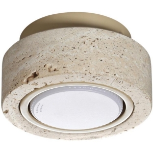 Потолочный светильник Odeon Light Travertino 6625/1C металл/камень/бежевый LED GX53 9W 220V
