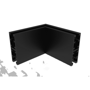 Соединитель для магнитного двустороннего шинопровода угловой Crystal Lux UX5 CLT 0.226 04 BL