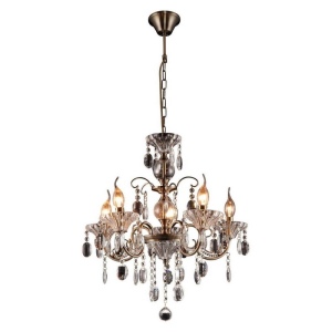 Длинная подвесная люстра TopLight Yolanda TL7210D-05AB