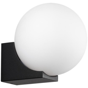 Настенный уличный светильник Odeon Light Viva 7124/1WA белый/стекло/металл IP54 LED 1*G9 LED*5W 220V шар
