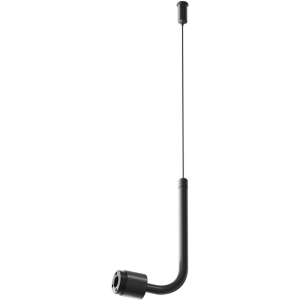 Заглушка для подвесного монтажа системы Shelf без ввода питания с тросом Maytoni Accessories for system Shelf CA024PL-B