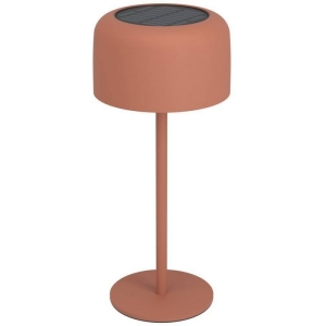 901896 Настольн. лампа на солн. батарее сенсорн. ROCCANOVA, H300, 2,8W(LED), IP44, 3000K, 270lm, сталь, красный