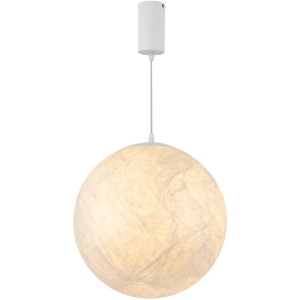 Подвесной светильник SP-SILKA-HANG-R400-12W Warm2700 (WH, 330 deg, 230V) (Arlight, IP20, Натуральный шелк) 056880