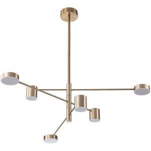Потолочная люстра на штанге Arte Lamp Stanley A2476PL-40PB