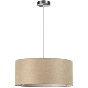 Настольная лампа Lumion Nikki 8251/1T никель/серый, металл/текстиль Е27 60W 220V