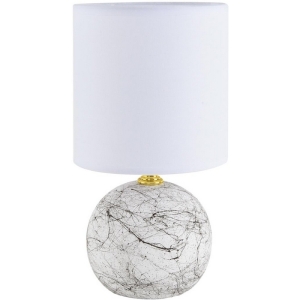 Настольная лампа Lumion Vilana 8166/1T белый, керамика/текстиль E14 1*40W 220V