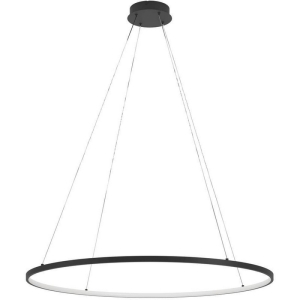 Подвесной светильник светодиодный Eglo Parruta 901637 с регул тем-ры света 40W(LED), алюминий, сталь, черный, пластик, белый