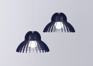 Люстра декоративная EPHYRA MEDUSA (MDS-400), Ультрамариновый матовый, E27, MAX 60W, 1м