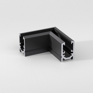Коннектор угловой Elektrostandard Mini Magnetic 85179/00 для накладного шинопровода (черный)