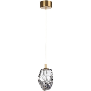 Подвесной светильник Odeon Light Gemme 7114/4LC прозрачное стекло/металл IP20 LED 4W 300Лм 3000K 200° 220V
