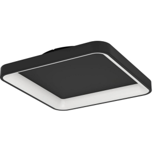 Потолочный светильник светодиодный Eglo Loretello 901252 12W(LED), 350x350, пластик, сталь, черный, 2700-6500K