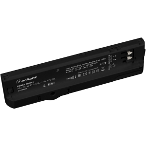 Блок питания для трековых систем ARJ-TR-42-PFC-DALI2-PD-NFC-BK (42W, 10-42V, 0.3-1.05A, 4TR) (Arlight, IP20 Пластик) 058476