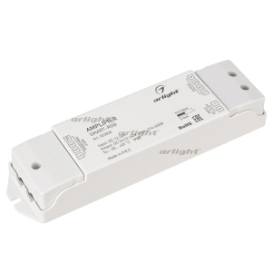 Усилитель SMART-RGB (12-24V, 3x6A) (IP20 Пластик) 023830
