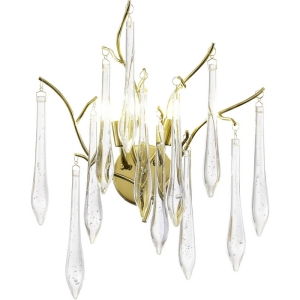 Бра ST Luce Teardrops SL1660.201.02 Шампань/Шампань, Прозрачный G9 2*5W 4000K
