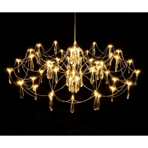 Подвесная люстра диммируемая с пультом ДУ Kink Light Галанта 07889-80,33(21)