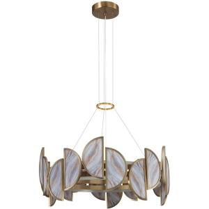 Подвесная люстра Odeon Light Toscana 5448/40L бронзовый/металл/акрил/искусственный мрамор IP20 LED 40W 3000K 220V