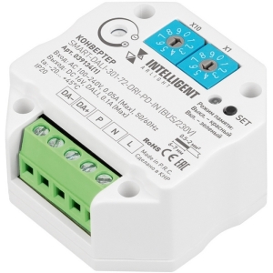 INTELLIGENT ARLIGHT Конвертер SMART-DALI-301-72-DRI-PD-IN (BUS/230V) (IARL, IP20 Пластик) 039134(1)