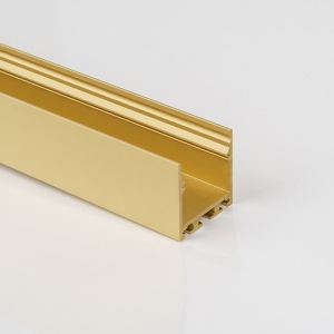 Алюминиевый профиль 2500 мм, золотой анодированный DesignLed LS LS.3535-G-R