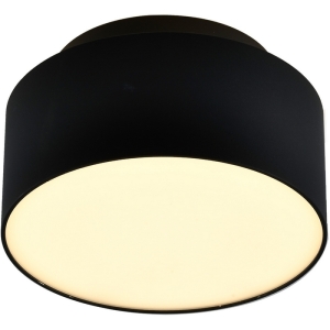 Потолочный светильник наклодной ST Luce ST166.432.17 Черный LED 1*12+5W 3000K 1 190Lm
