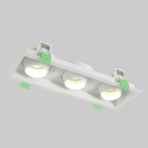 Светильник встраиваемый Crystal Lux CLT 069C3 WH