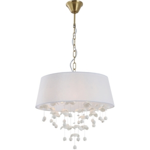 Подвесная люстра с керамическими подвесками (13029/6P White) Indigo Tenerezza V000558