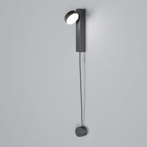 Бра светодиодное с диммером Elektrostandard Orco 40112/LED графит