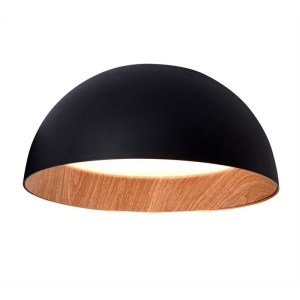 Потолочный светильник круглый светодиодный Delight Collection 020 C0207-500A black/wood