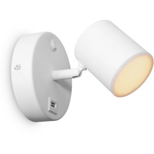 Спот светодиодный с выключателем и USB-портом Freya PointFive FR10006CW-L6W