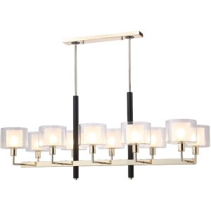 Потолочная люстра на штанге Crystal Lux MAESTRO SP-PL10 L1100 GOLD